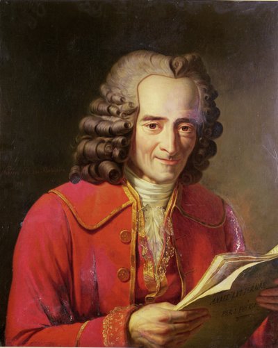 Voltaire (1694-1778) legge 